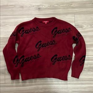 Guess Women's Red Sweater